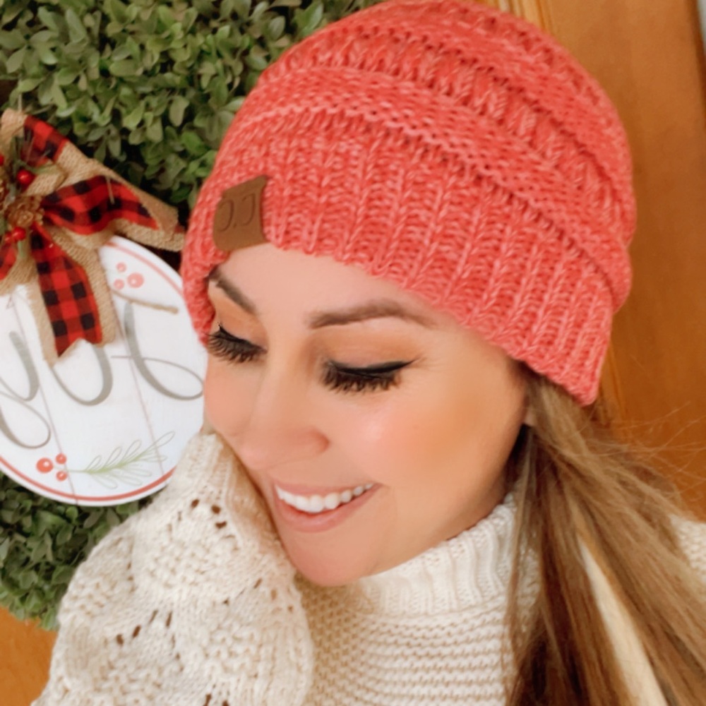 C.C Beanie in Berry
